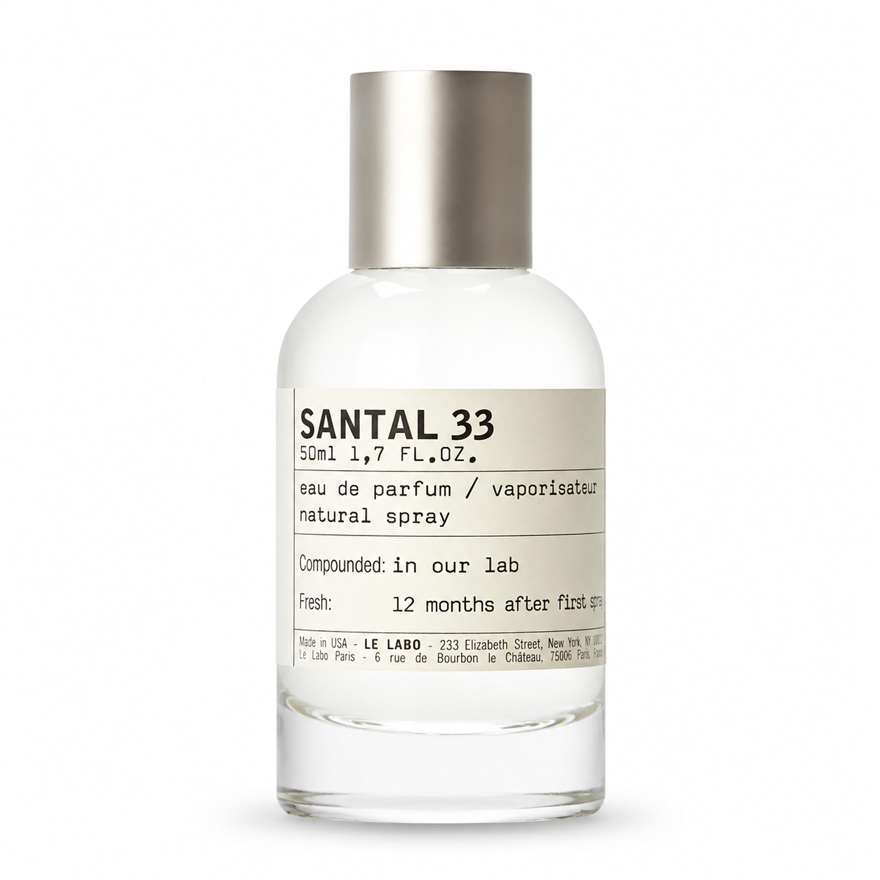 عطر حِس مدل له لابو سانتال 33 - hes - Le Labo - Santal 33