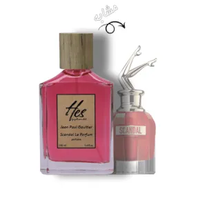 عطر زنانه حِس مدل ژان پل گوتیه اسکندل له - hes -Jean Paul Gaultier - Scandal Le Parfum